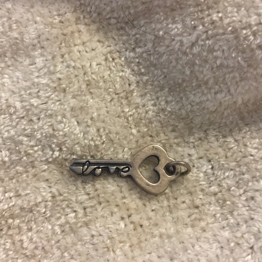 James Avery love key charm